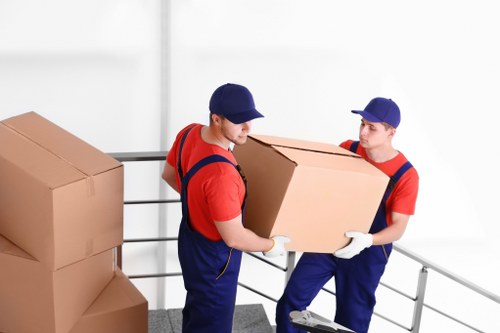 Office relocation with self storage