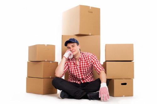 Business inventory stored in self storage